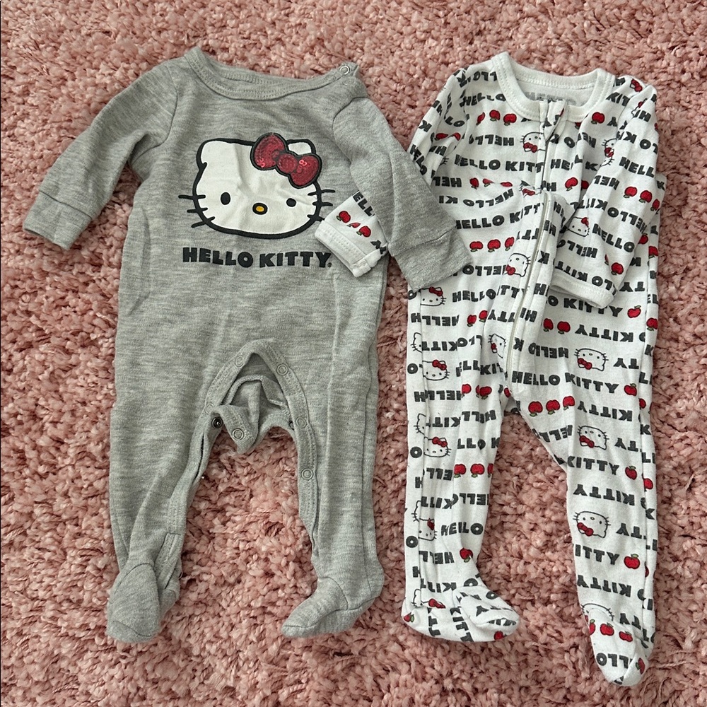 Hello Kitty Baby Onesie Set